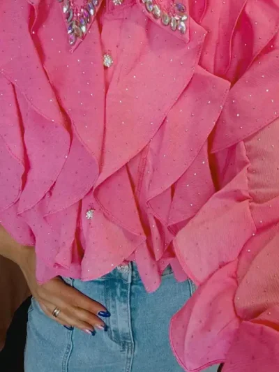 Camicia Gioiello Rosa